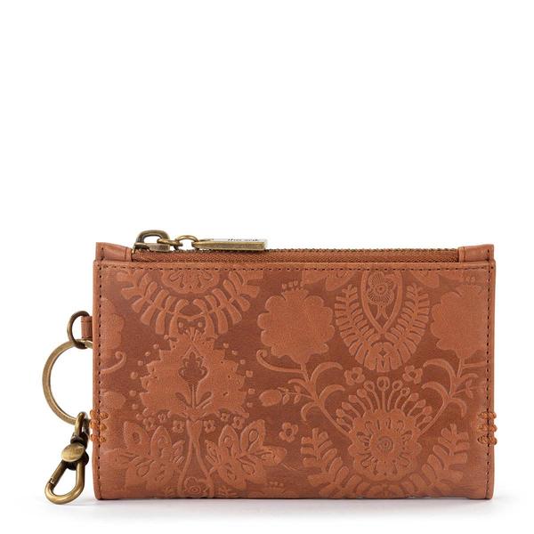 Womens The Sak Encino Card Wallet - Floral Emboss