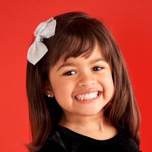 Girls 7pk. Bluey Bow Hair Clips alternate view