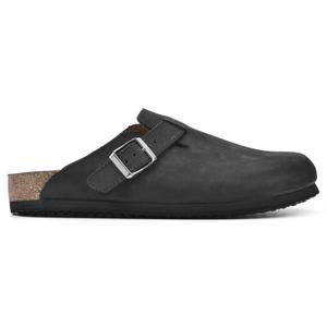 Womens White Mountain Bari Suede Footbeds(tm) Clogs alternate view