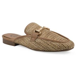 Womens White Mountain Bobbin Mules