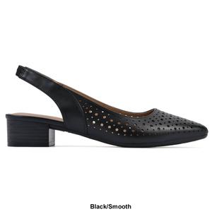 Womens White Mountain Boronic Slingback Heels alternate view