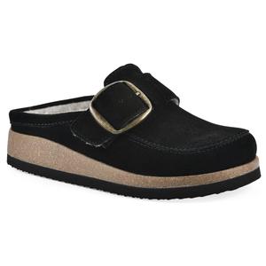 Womens White Mountain Bueno Faux Fur Clogs