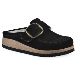 Womens White Mountain Bueno Faux Fur Clogs alternate view