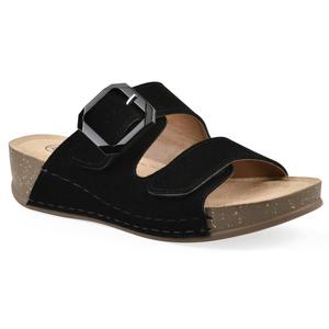 Womens White Mountain Fearful Footbed Sandals