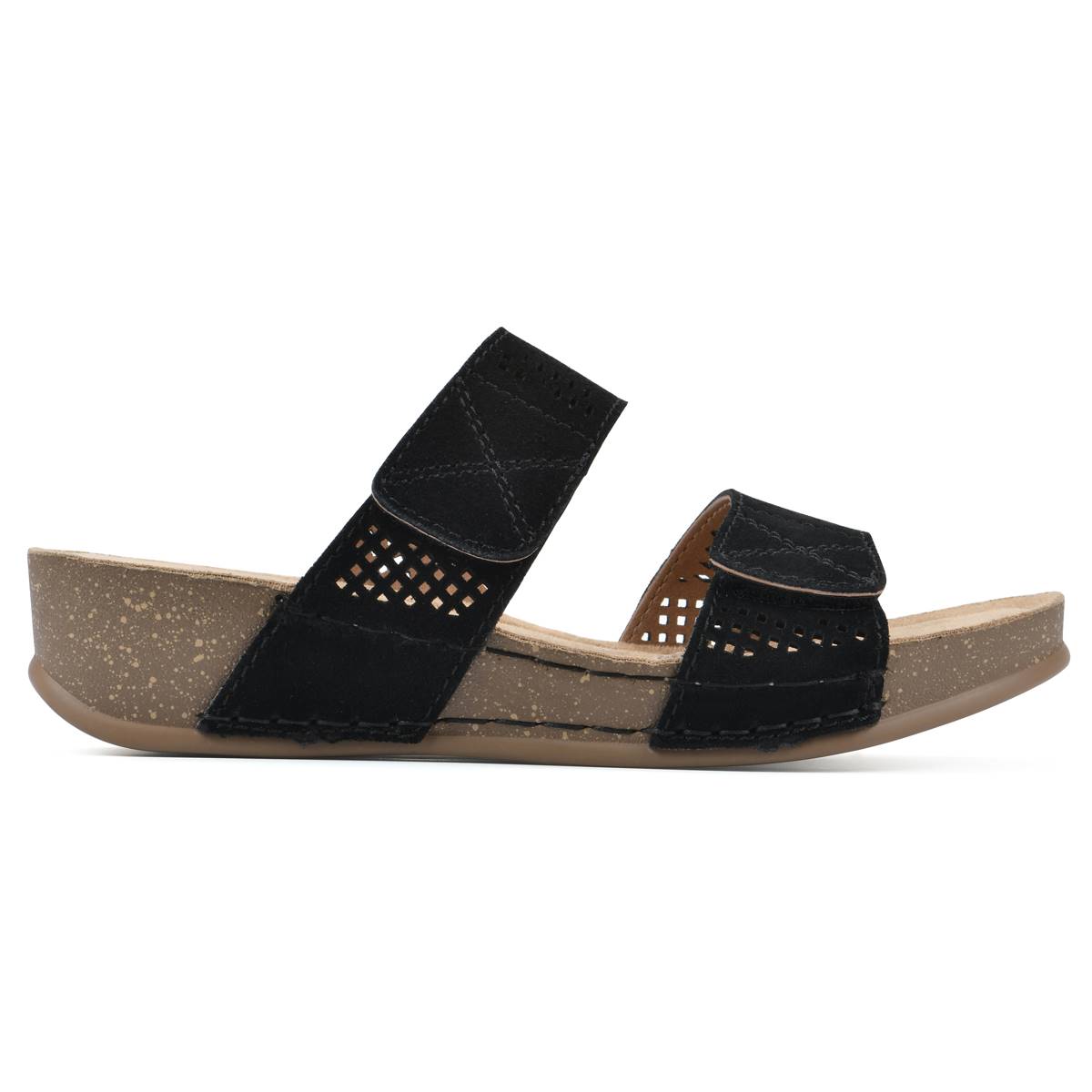 Womens White Mountain Ferula Slide Sandals