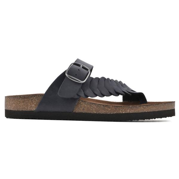 Womens White Mountain Happier Footbed Sandals alternate view