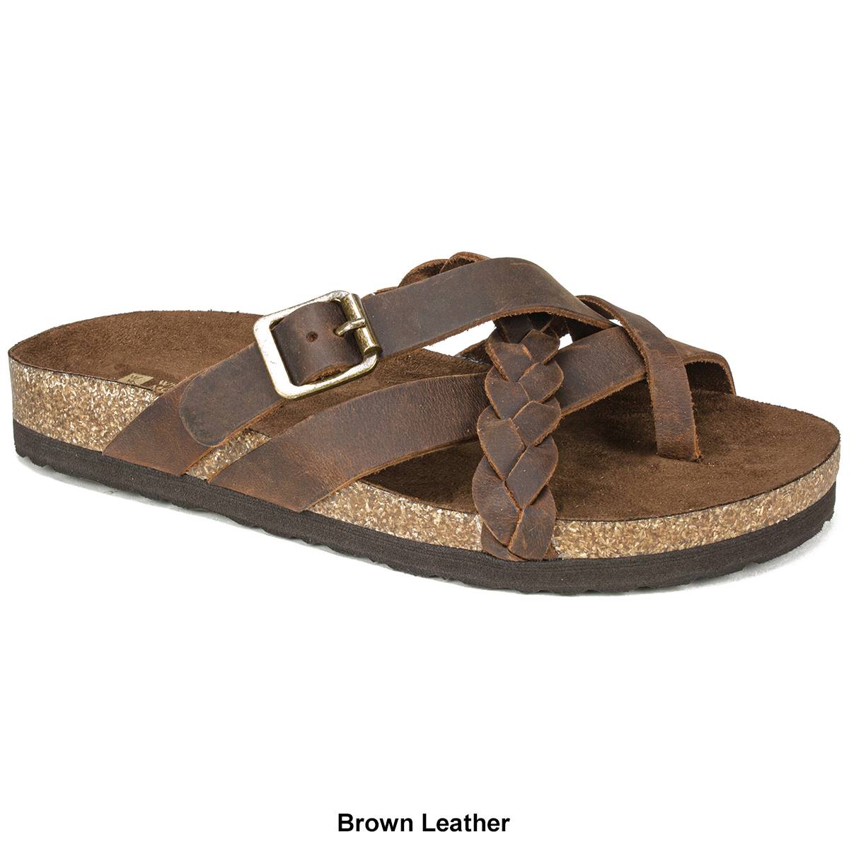 Womens White Mountain Harrington Footbed  Sandals