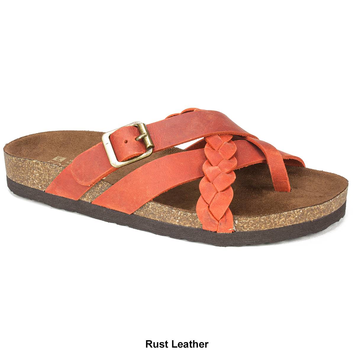 Womens White Mountain Harrington Footbed  Sandals