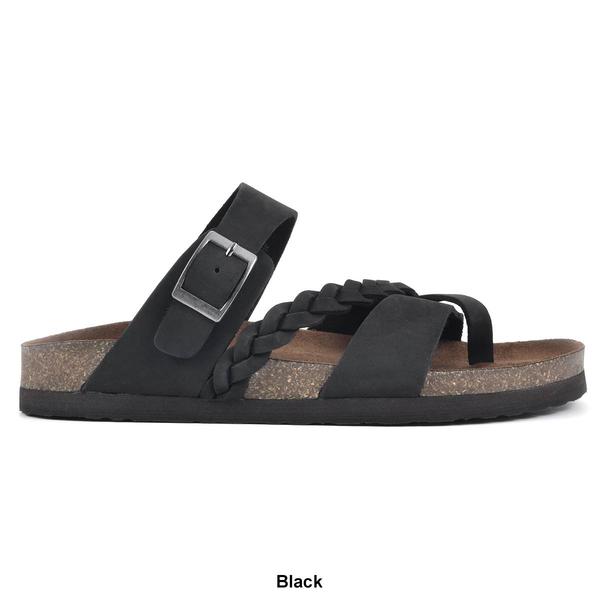 Womens White Mountain Hazy Footbeds Sandals alternate view