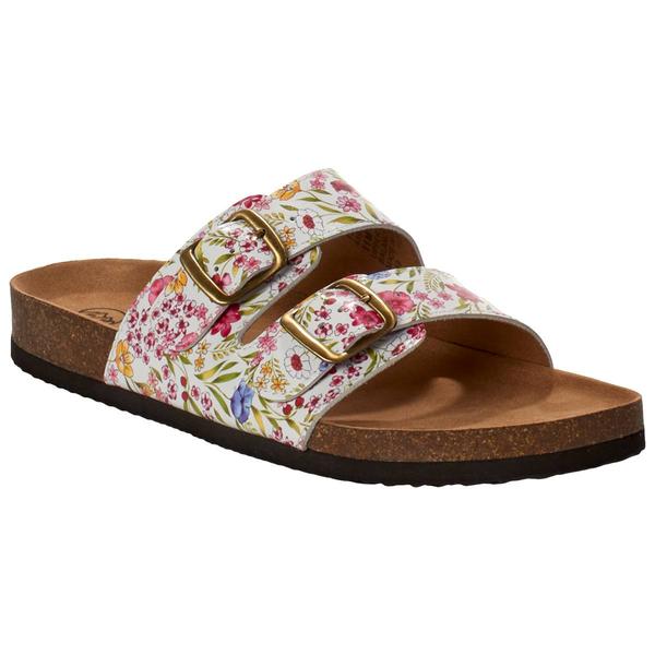 Womens White Mountain Helga Footbed Sandals