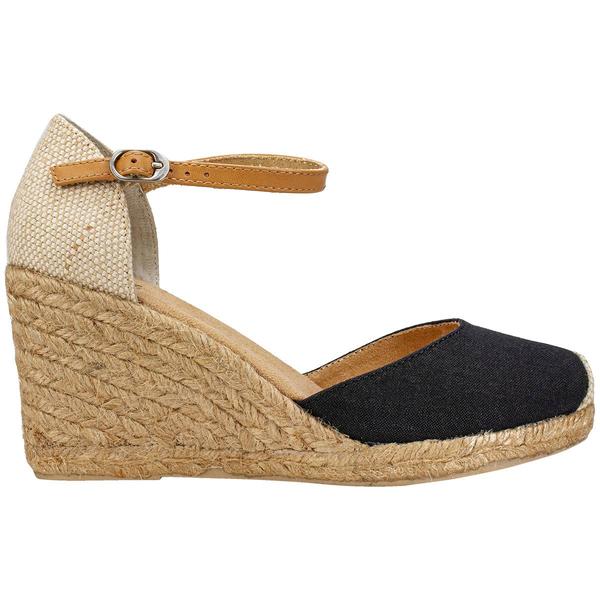 Womens White Mountain Mamba Wedge Espadrilles Sandals alternate view