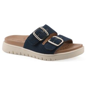 Womens White Mountain Nanny Recovery Slides