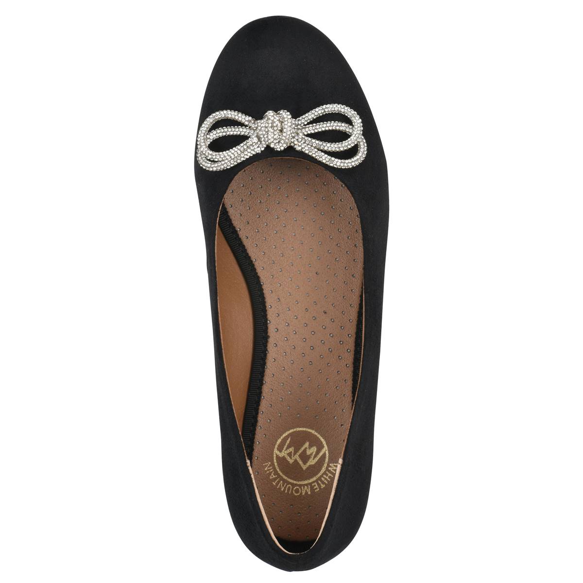 Womens White Mountain Sashimi Ballet Flats