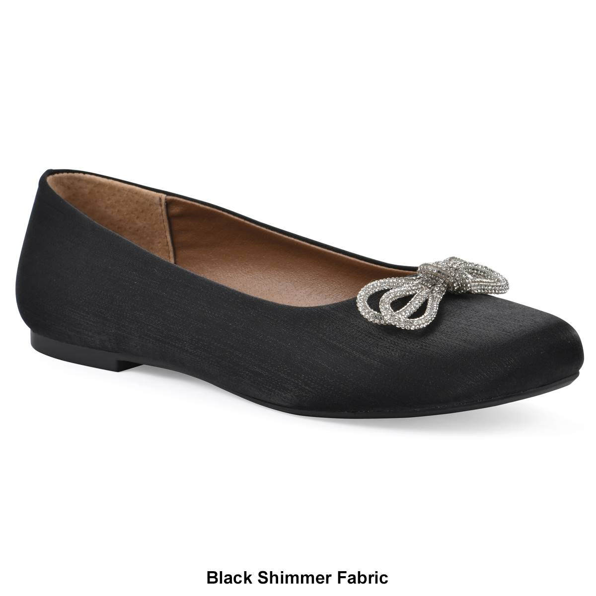 Womens White Mountain Sashimi Ballet Flats