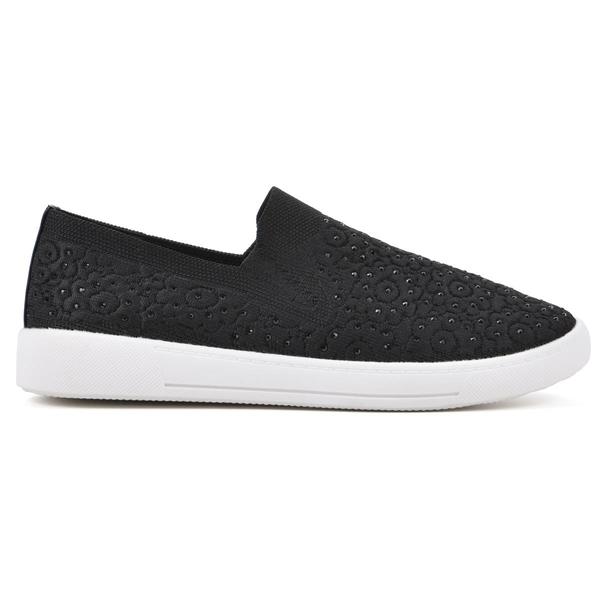 Womens White Mountain Unit Slip-On Fashion Sneakers alternate view