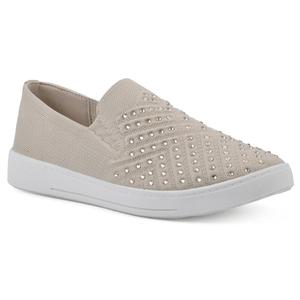 Womens White Mountain Upbring Slip On Fashion Sneakers