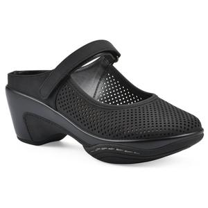 Womens White Mountain Vinto2 Heeled Clogs