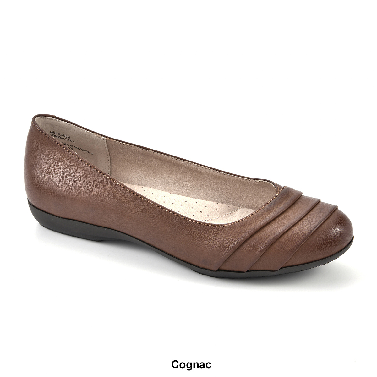 Womens Cliffs By White Mountain Clara Memory Foam Comfort Flats