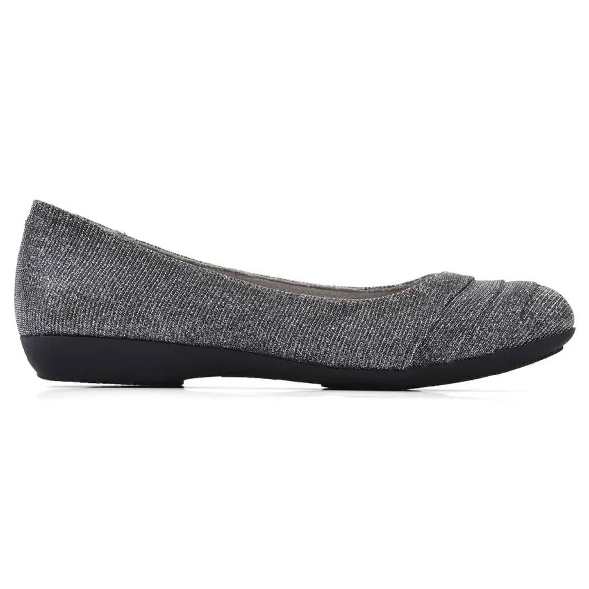 Womens Cliffs By White Mountain Clara Glitter Fabric Flats