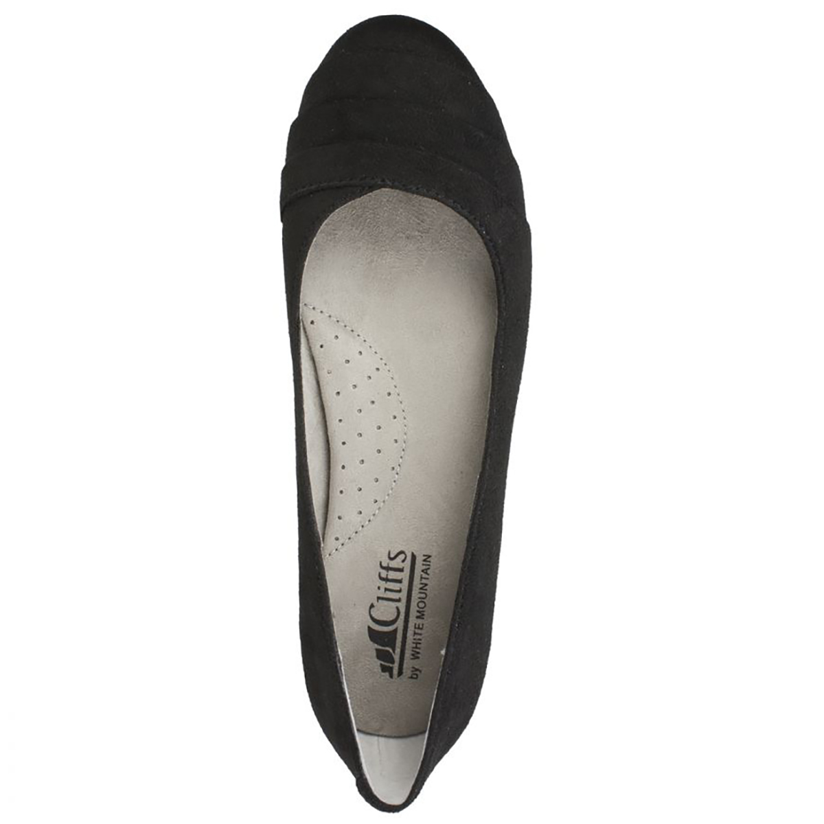 Womens Cliffs By White Mountain Clara Comfort Suede Flats