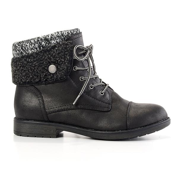 Womens Cliffs by White Mountain Duena Fabric Ankle Boots alternate view