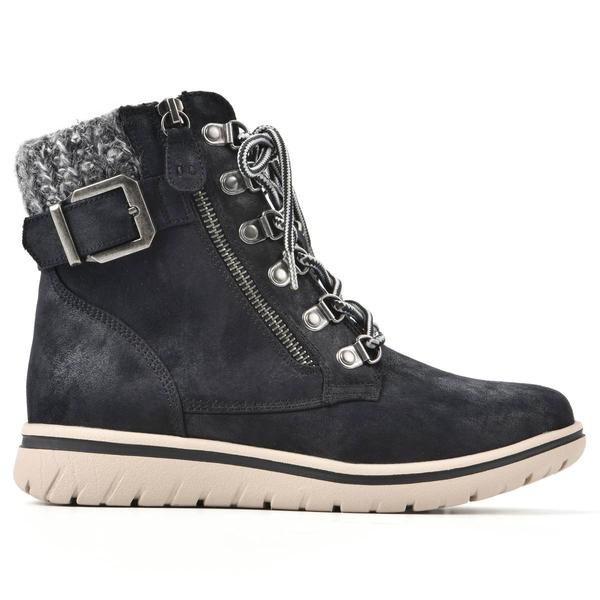 Womens Cliffs by White Mountain Hearty Lace-Up Ankle Boots alternate view