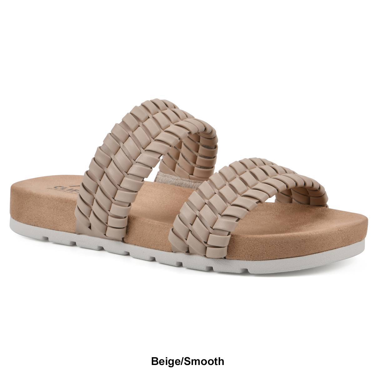 Womens Cliffs By White Mountain Thankful Side Sandals