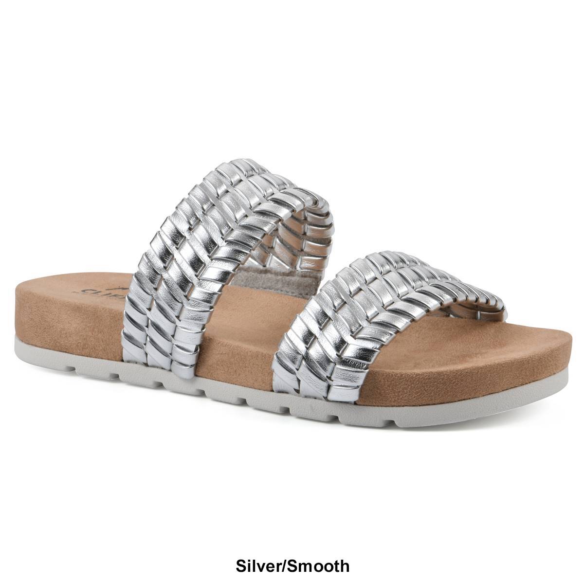 Womens Cliffs By White Mountain Thankful Side Sandals