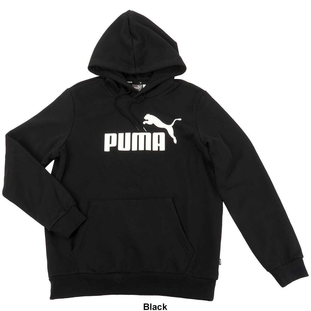 Mens Puma Big Logo Fleece Hoodie
