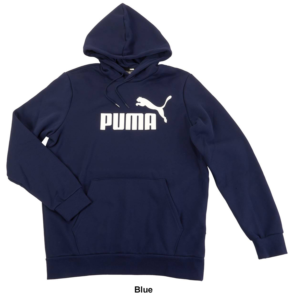 Mens Puma Big Logo Fleece Hoodie