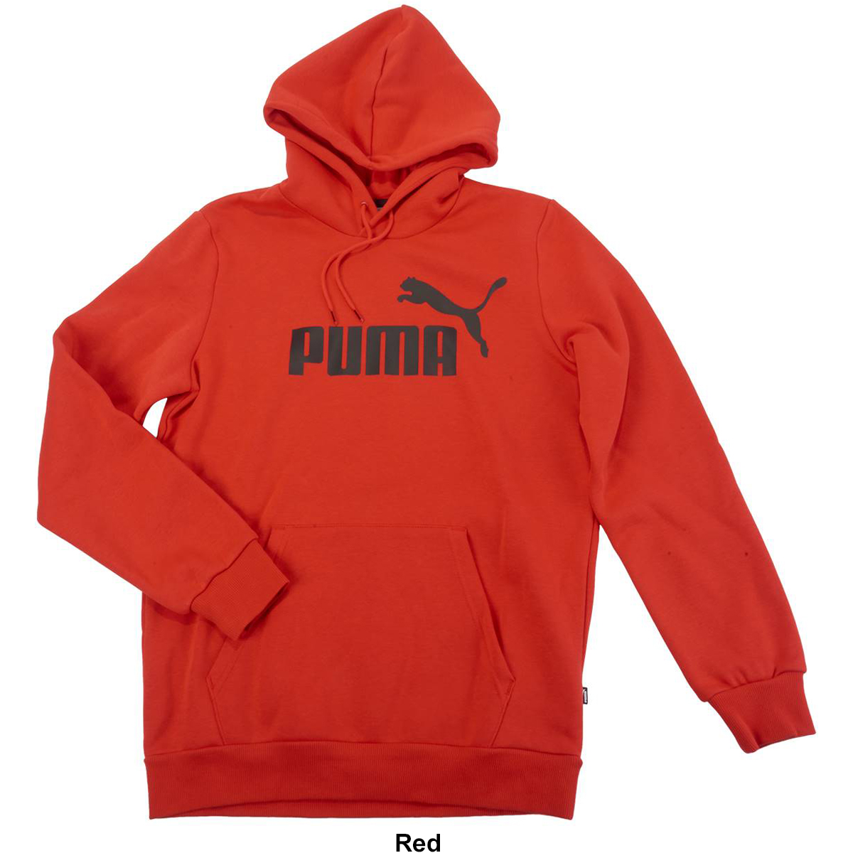 Mens Puma Big Logo Fleece Hoodie