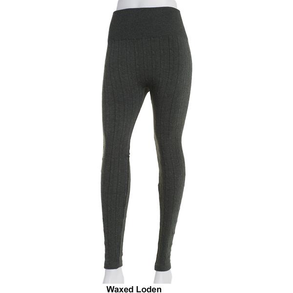 Womens One 5 One Shimmer Twist Cable Cashmere Leggings alternate view