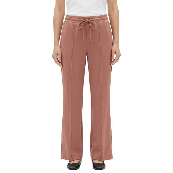 Womens One 5 One Drawstring Crepe Pleated Wide Leg Pants alternate view