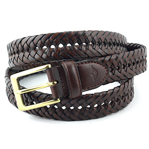 Mens Dockers(R) Full Grain Basket Weave Belt