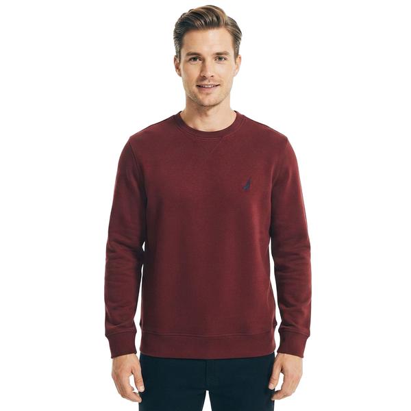 Mens Nautica(R) Solid Crew Neck Sweatshirt