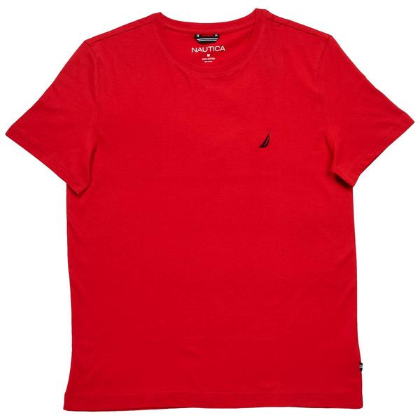 Mens Nautica(R) Ribbed Crew Neck Short Sleeve Tee alternate view