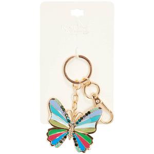 K&M Accessories Butterfly Bag Charm