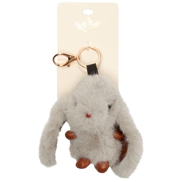 K&M Accessories Rabbit Bag Charm