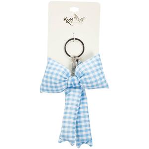 K&M Accessories Plaid Bow Bag Charms