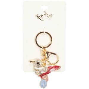 K&M Accessories Bird Bag Charm