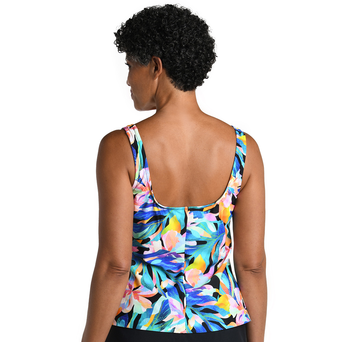 Womens Maxine Sunset Isle Scoop Tankini Top