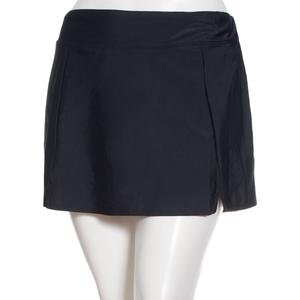 Plus Size Maxine Solid Wide Waistband Swim Skirt