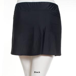 Plus Size Maxine Solid Wide Waistband Swim Skirt alternate view