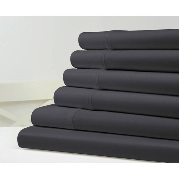 Kathy Ireland 1500TC Bamboo Cotton 6pc. Sheet Set alternate view