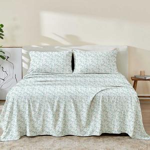 Patina Vie Maison Killian Microfiber Chamblee Blue Sheet Set