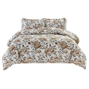 Bibb Home Wildflower 4pc. Duvet & Down Alternative Comforter Set alternate view
