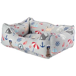 Caribbean Joe Cotton 21in. Captain Cuddler Pet Bed
