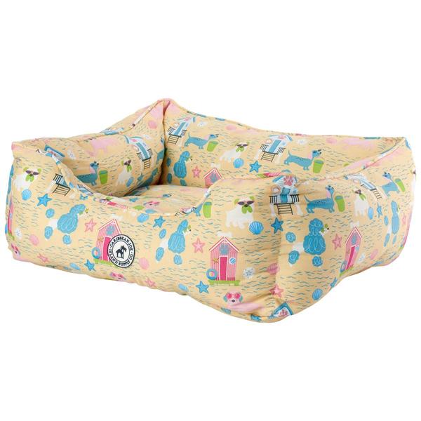 CJ Cotton 25in. Dog Shells Cuddler Pet Bed
