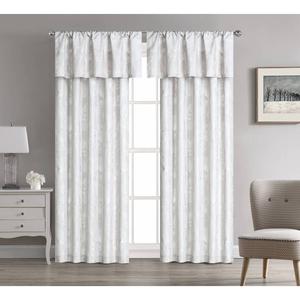 Cynthia Jacquard Rod Pocket Panel Curtain