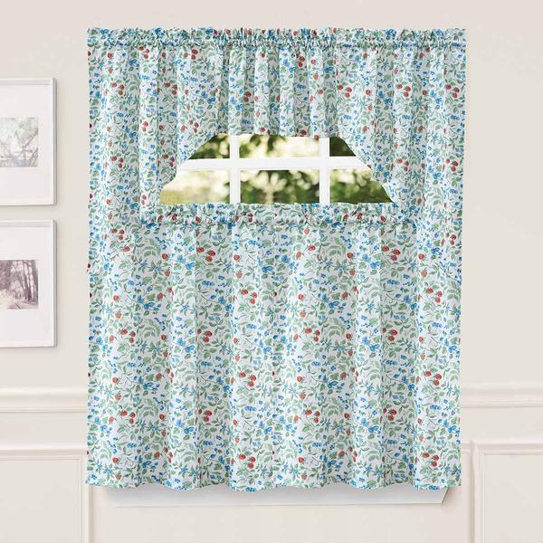 Laura Ashley(R) Cambrian Strawberry Valance